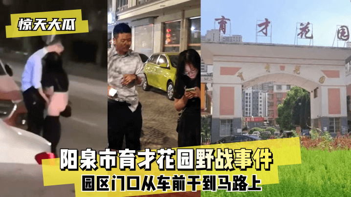 18禁一二三区无码-【惊天大瓜】阳泉市育才花园野战事件~园区门口从车前干到马路上~